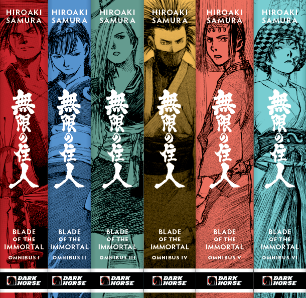Blade of the Immortal Omnibus Spines